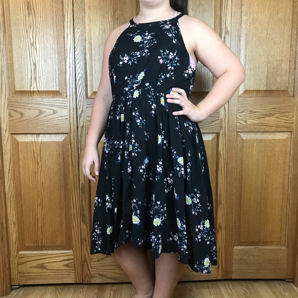 torrid Dresses & Skirts - Torrid black floral dress